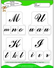 Büyük ve Küçük Sesleri Eşleştir